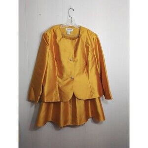 Nubiano 2 piece Gold Skirt Set Size 26W